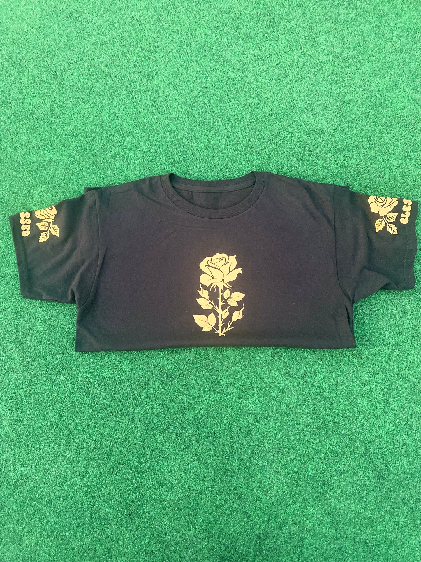 Women’s T-Shirt Gold Flower