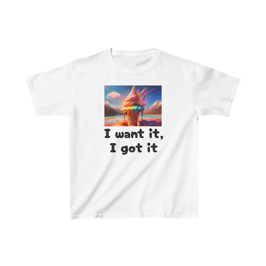 Kids T- Shirt - Ice Cream