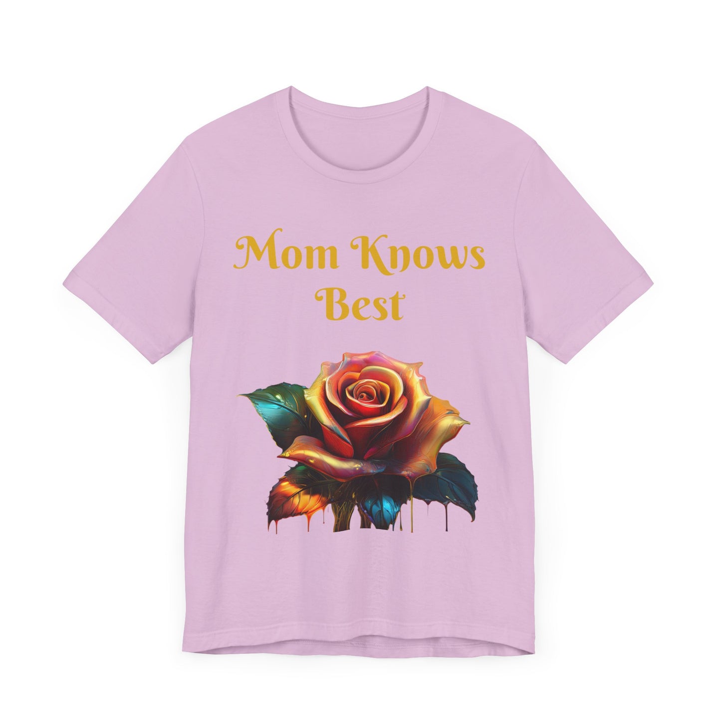 Mom Knows Best T-Shirt | Floral Design Gift for Mother's Day