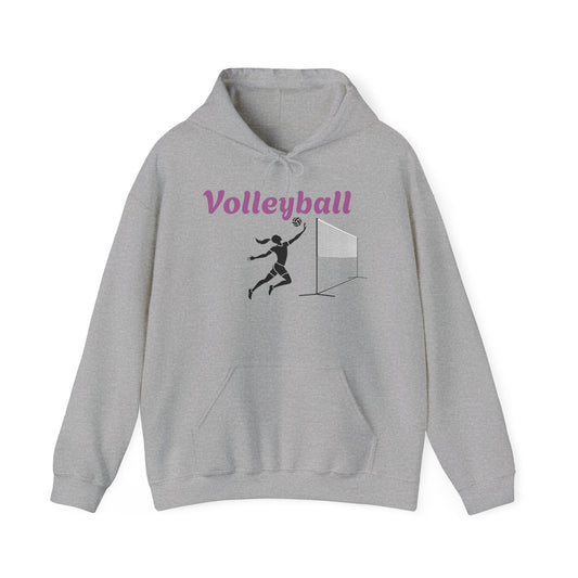 Volleyball Graphic Hoodie - Perfect for Athletes