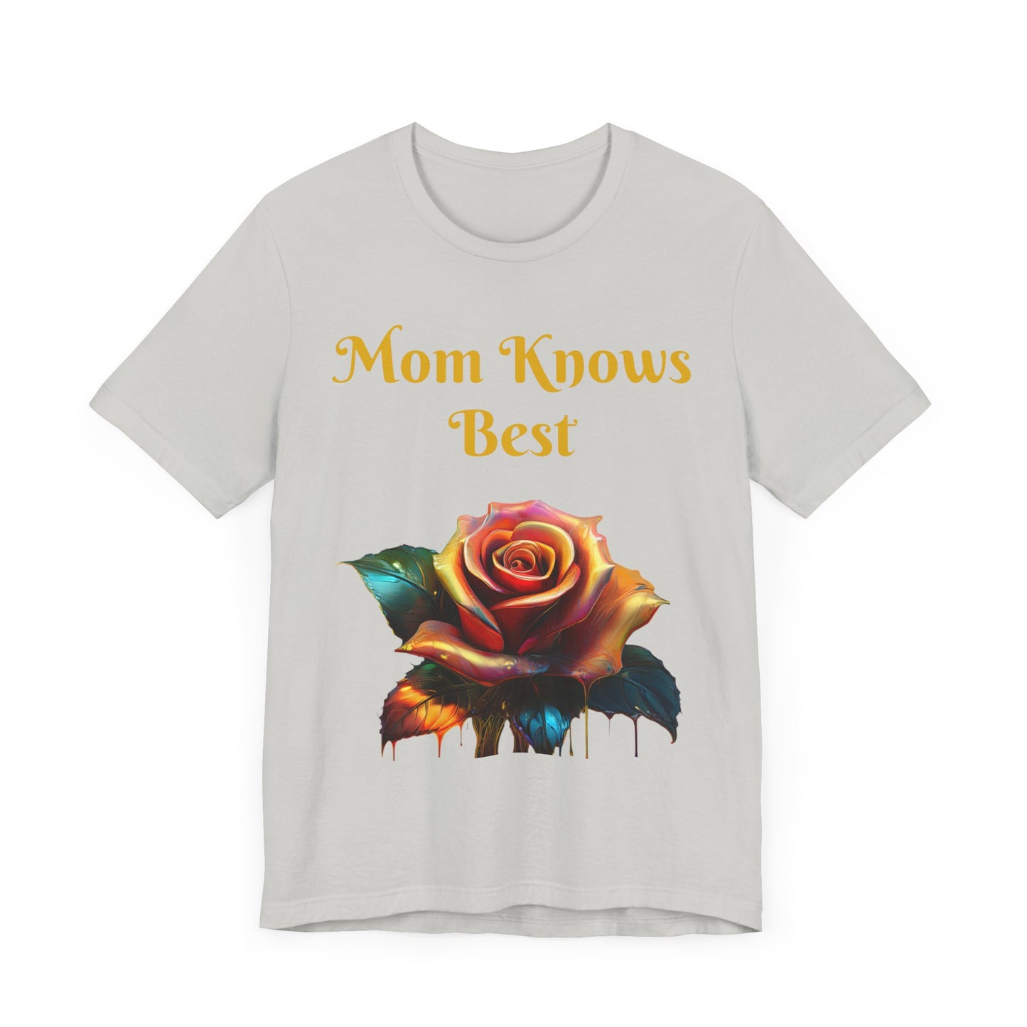 Mom Knows Best T-Shirt | Floral Design Gift for Mother's Day