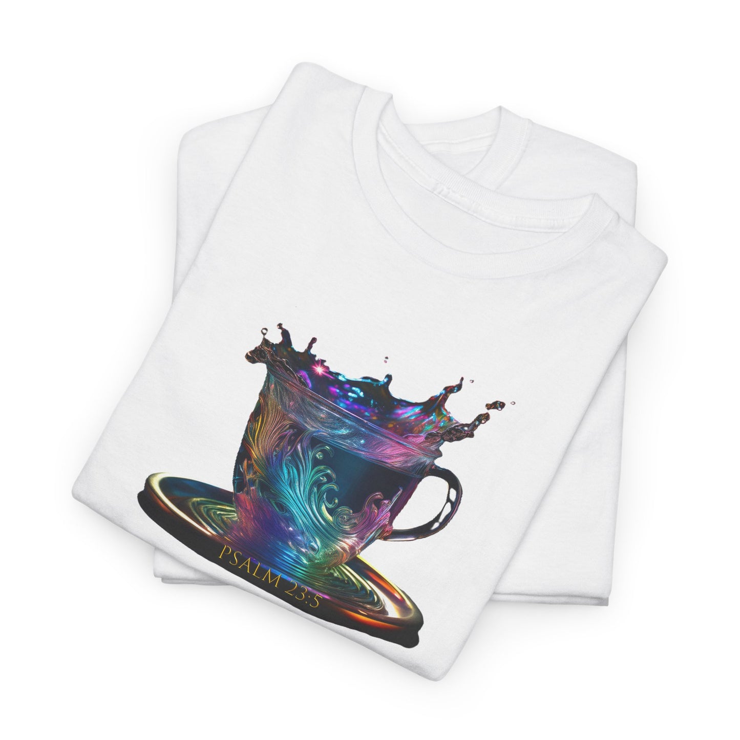 Unisex Heavy Cotton Tee - My Cup Overflows