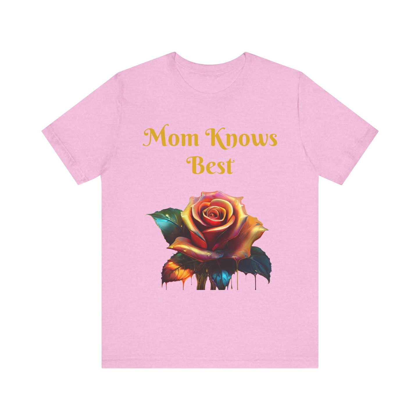 Mom Knows Best T-Shirt | Floral Design Gift for Mother's Day