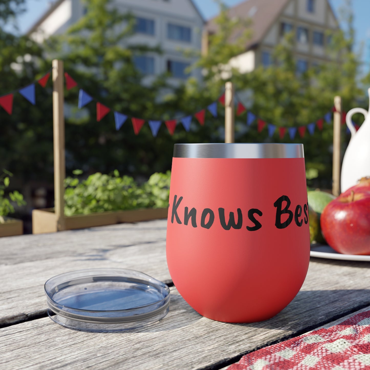 Insulated Coffee Cup - "Mother Knows Best"