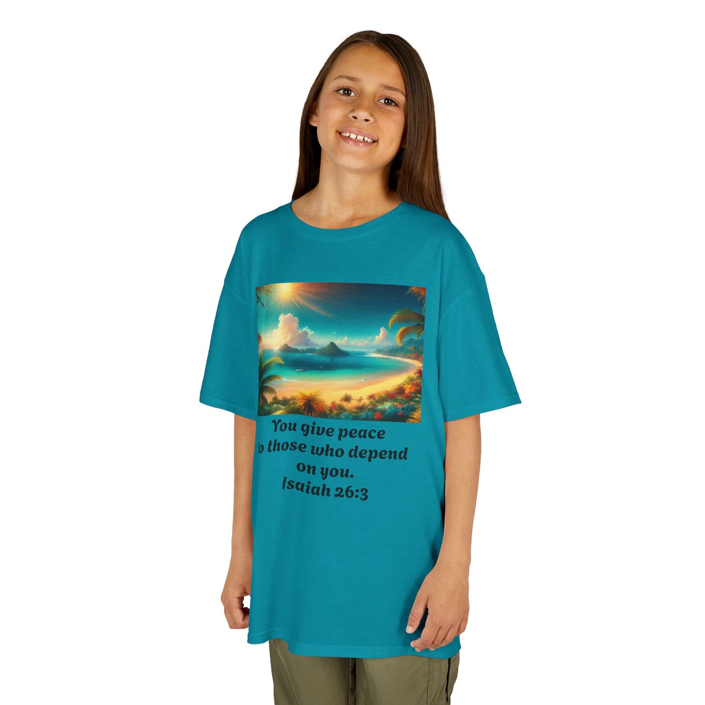 Kids T-Shirt Bible Verse 26:3