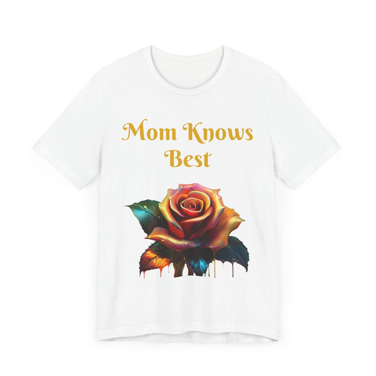 Mom Knows Best T-Shirt | Floral Design Gift for Mother's Day