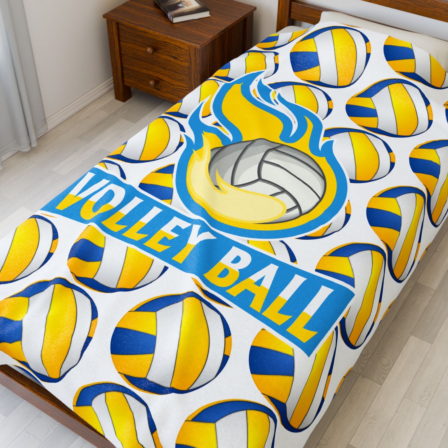 Volleyball Plush Blanket