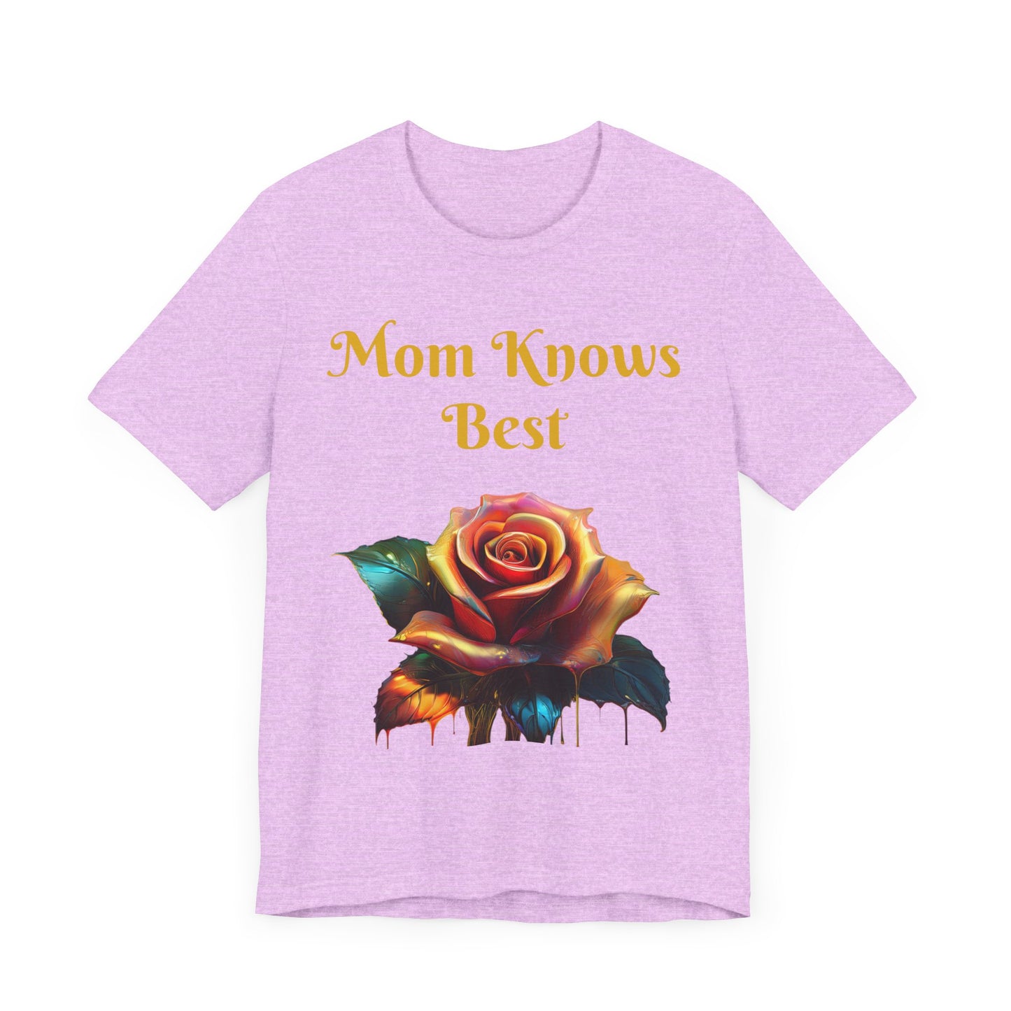 Mom Knows Best T-Shirt | Floral Design Gift for Mother's Day