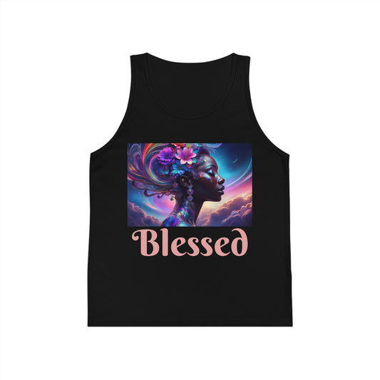 Kid's Tank Top - Blessed