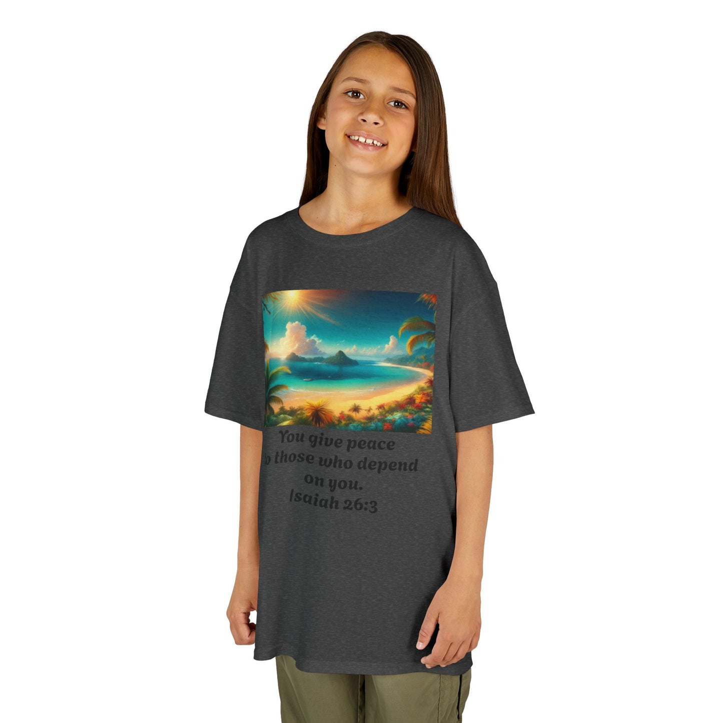 Kids T-Shirt Bible Verse 26:3