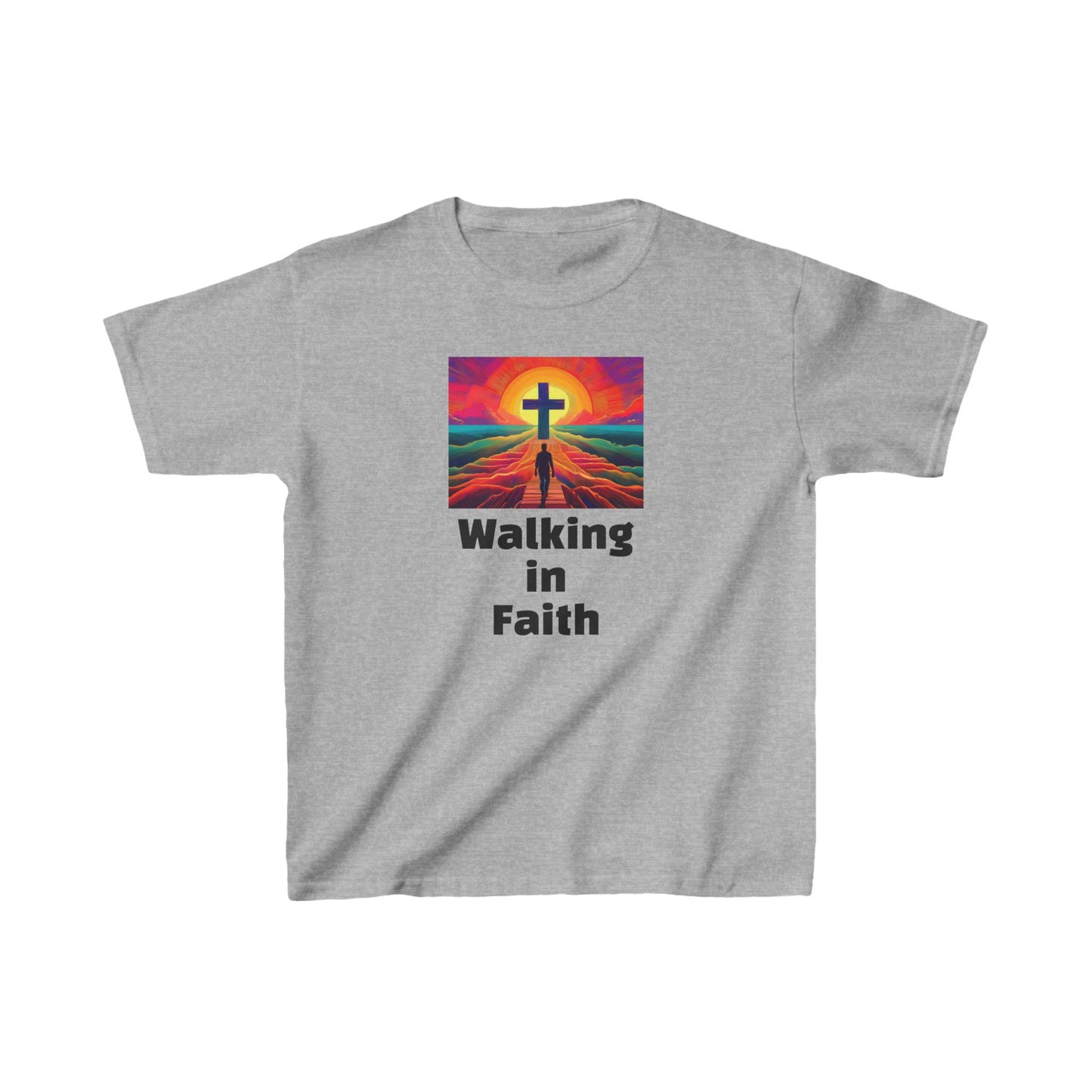 Kids T-Shirt - Walking in Faith