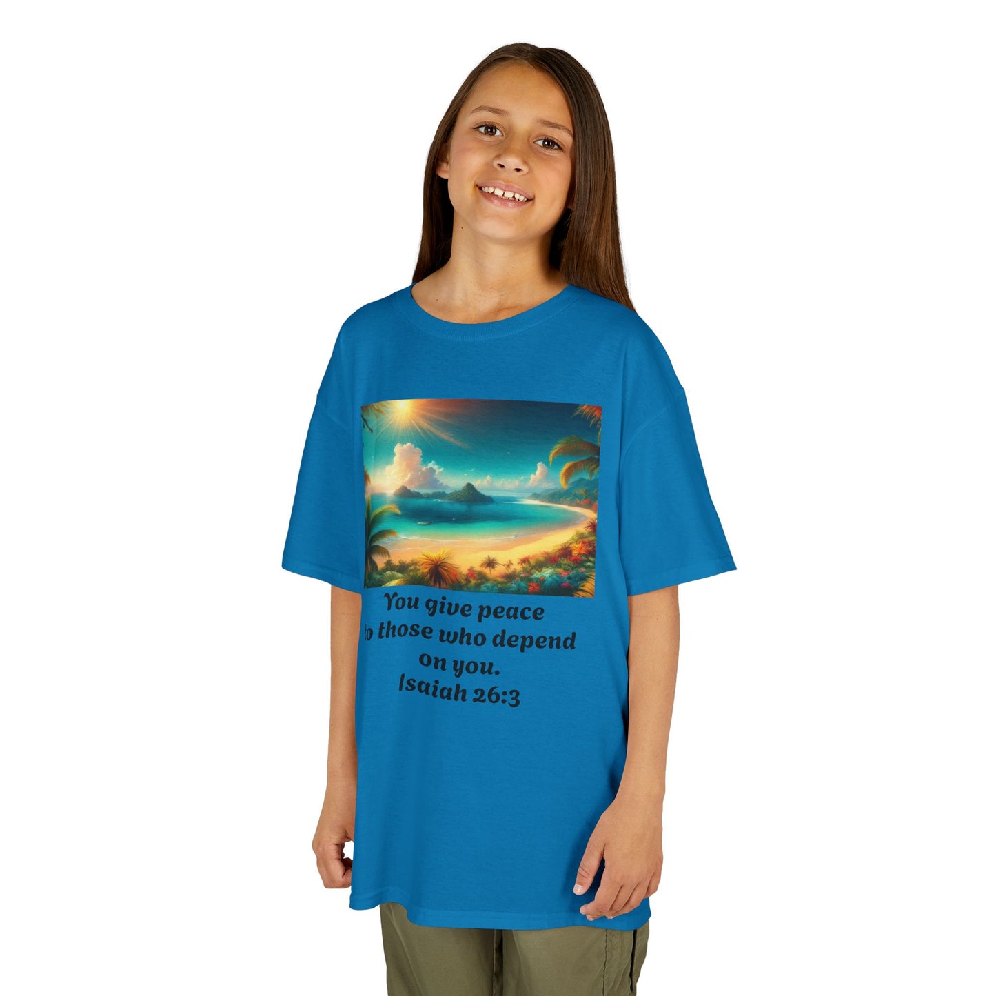 Kids T-Shirt Bible Verse 26:3