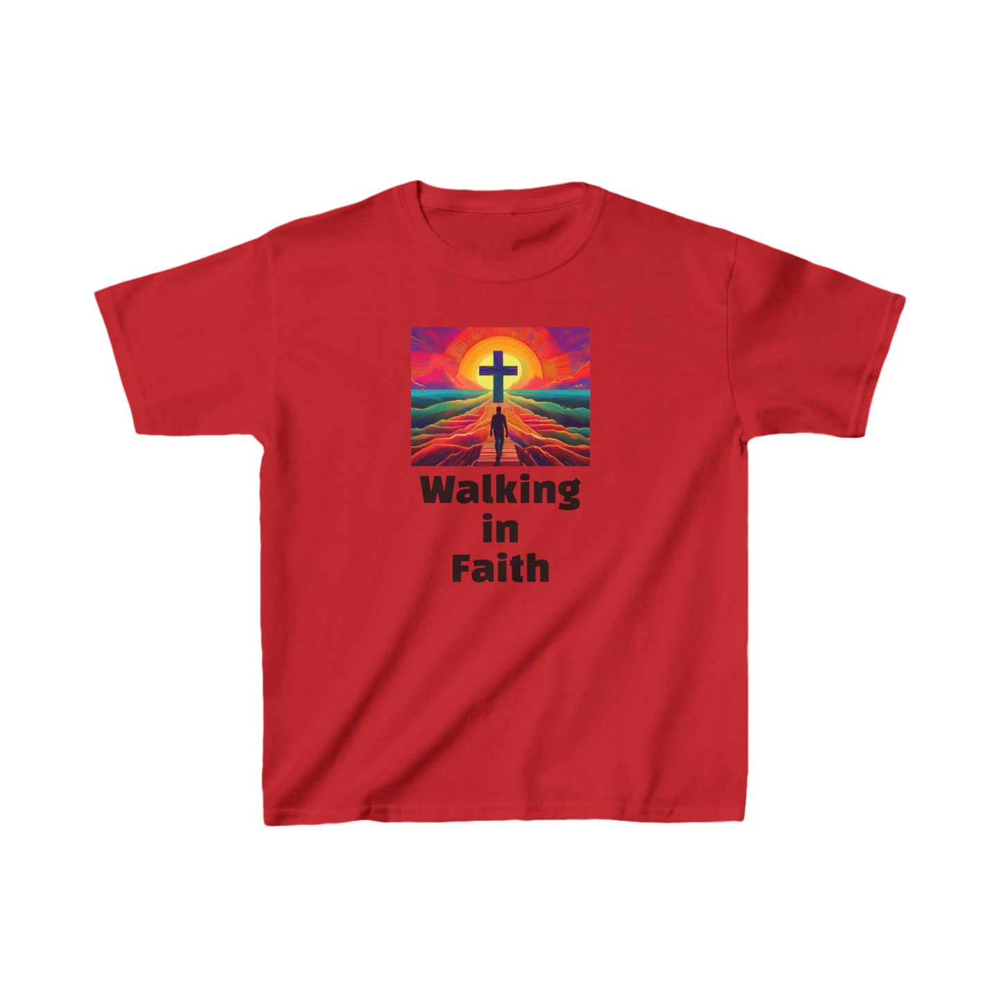 Kids T-Shirt - Walking in Faith