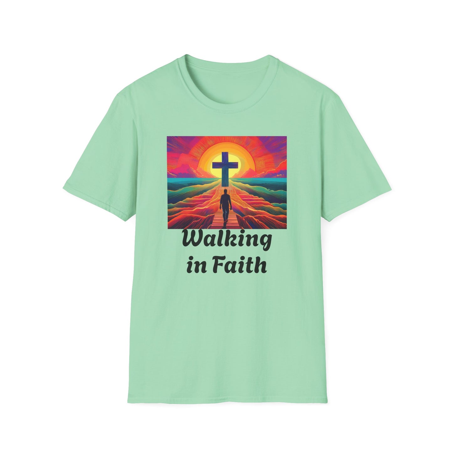 Adult T-Shirt - Walking in Faith