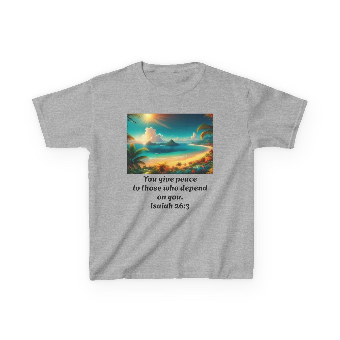 Kids T-Shirt Bible Verse 26:3