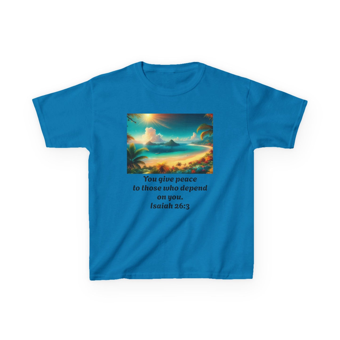 Kids T-Shirt Bible Verse 26:3