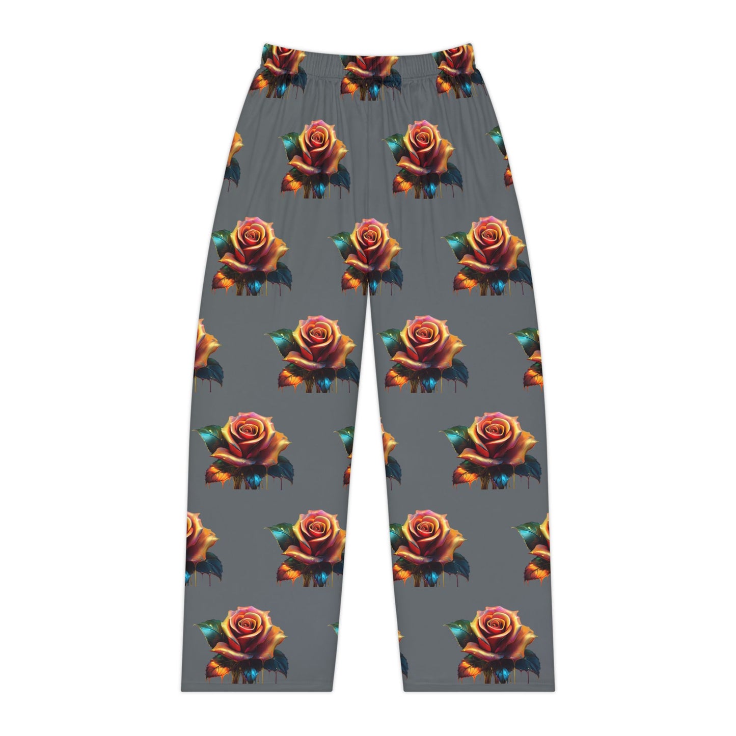 Floral Rose Women's Pajama Pants – Cozy and Stylish Loungewear