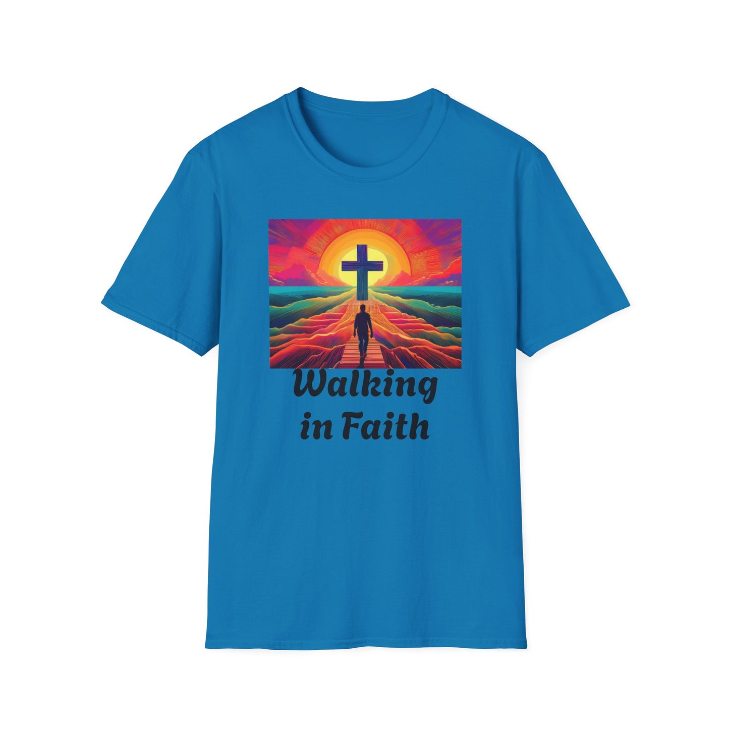 Adult T-Shirt - Walking in Faith