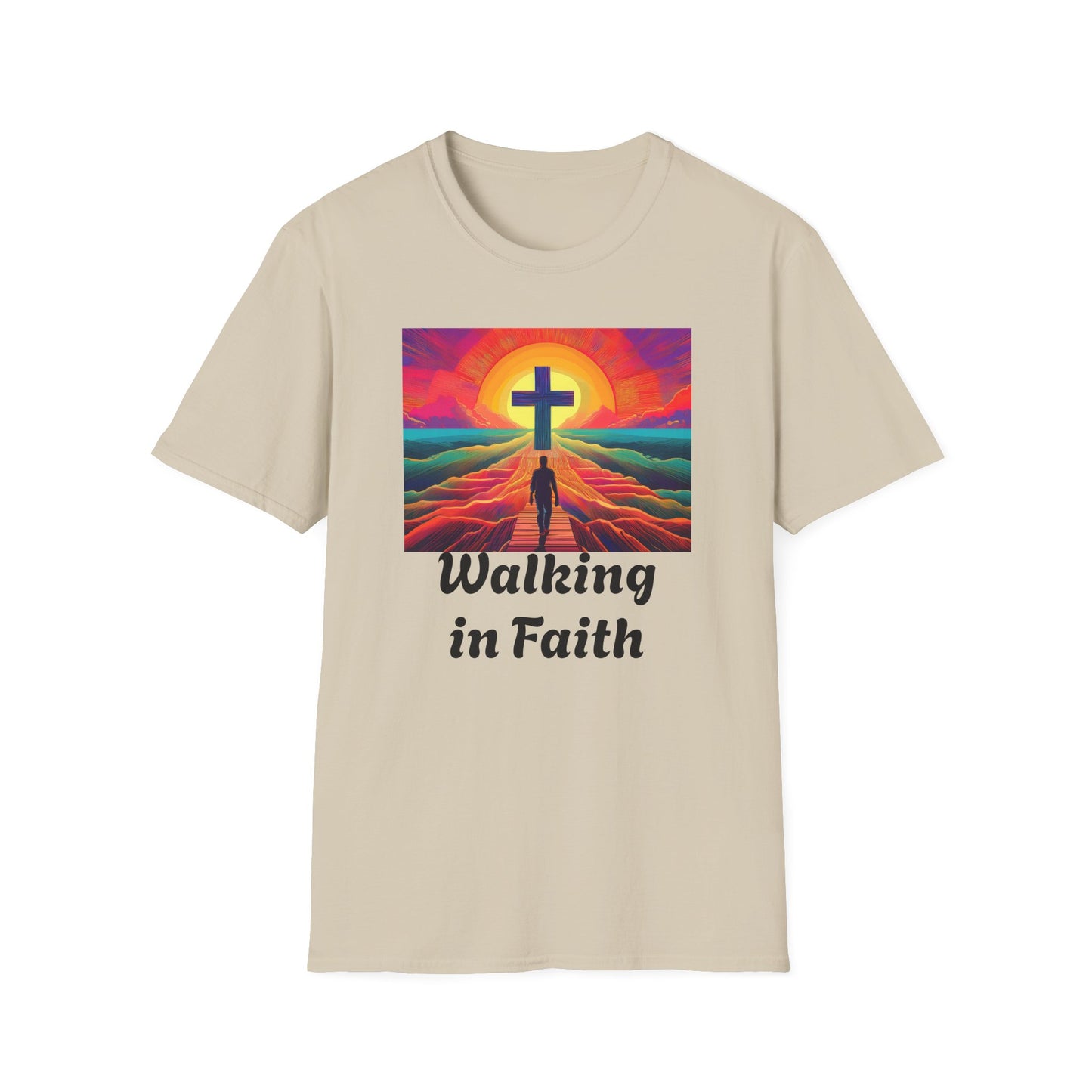 Adult T-Shirt - Walking in Faith