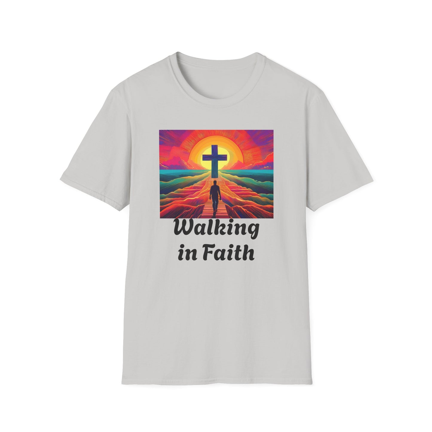 Adult T-Shirt - Walking in Faith