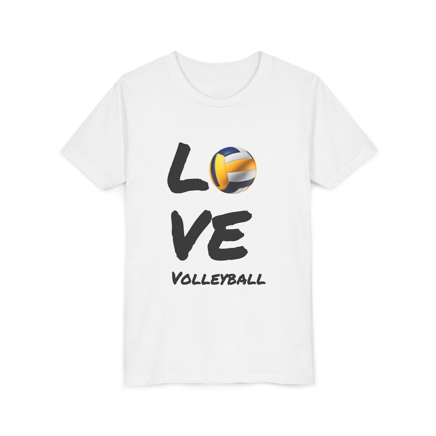 Love Volleyball Youth Short Sleeve - Perfect for Young Athletes