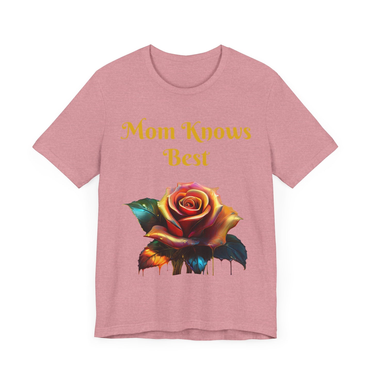 Mom Knows Best T-Shirt | Floral Design Gift for Mother's Day