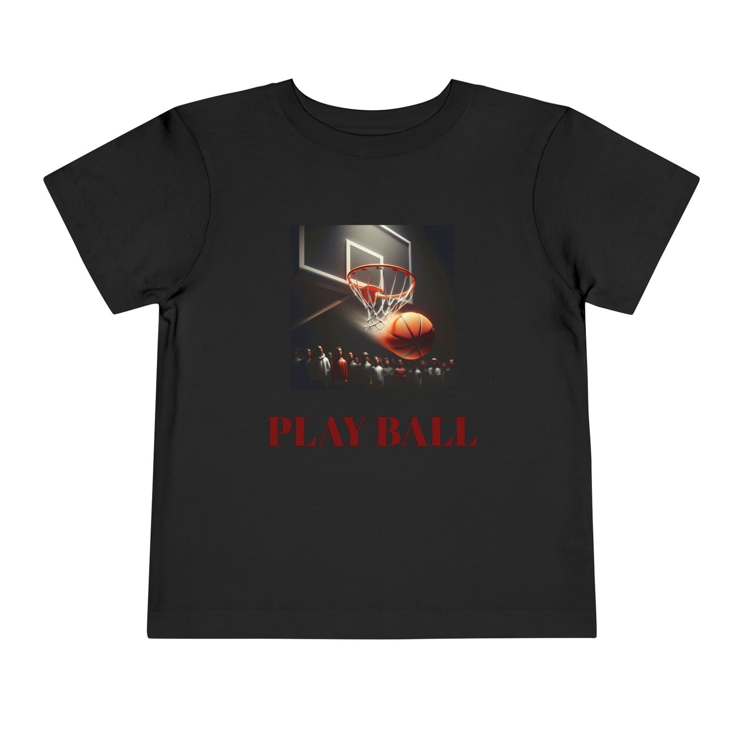 Toddler Play Ball Basketball Tee