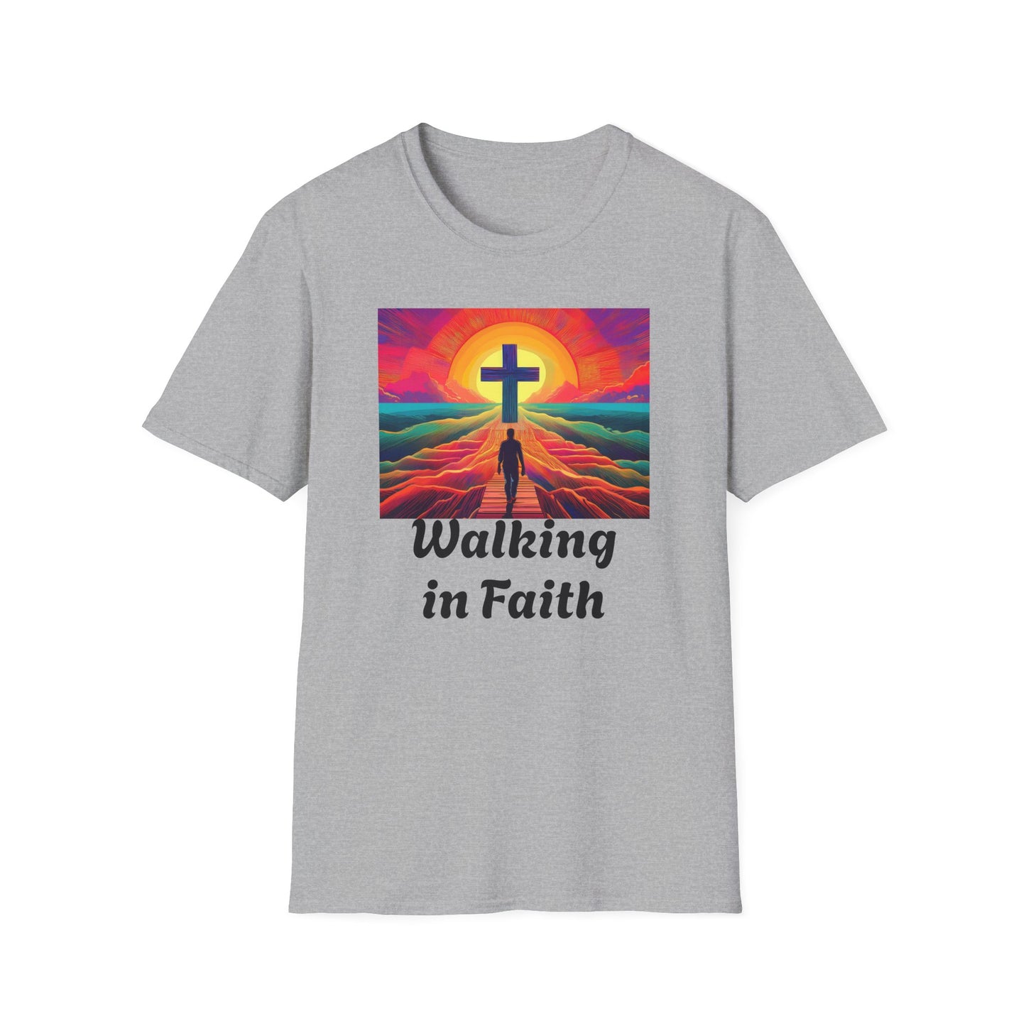 Adult T-Shirt - Walking in Faith