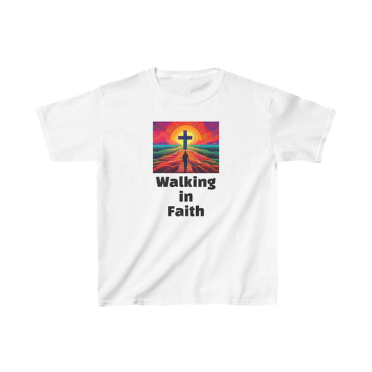 Kids T-Shirt - Walking in Faith