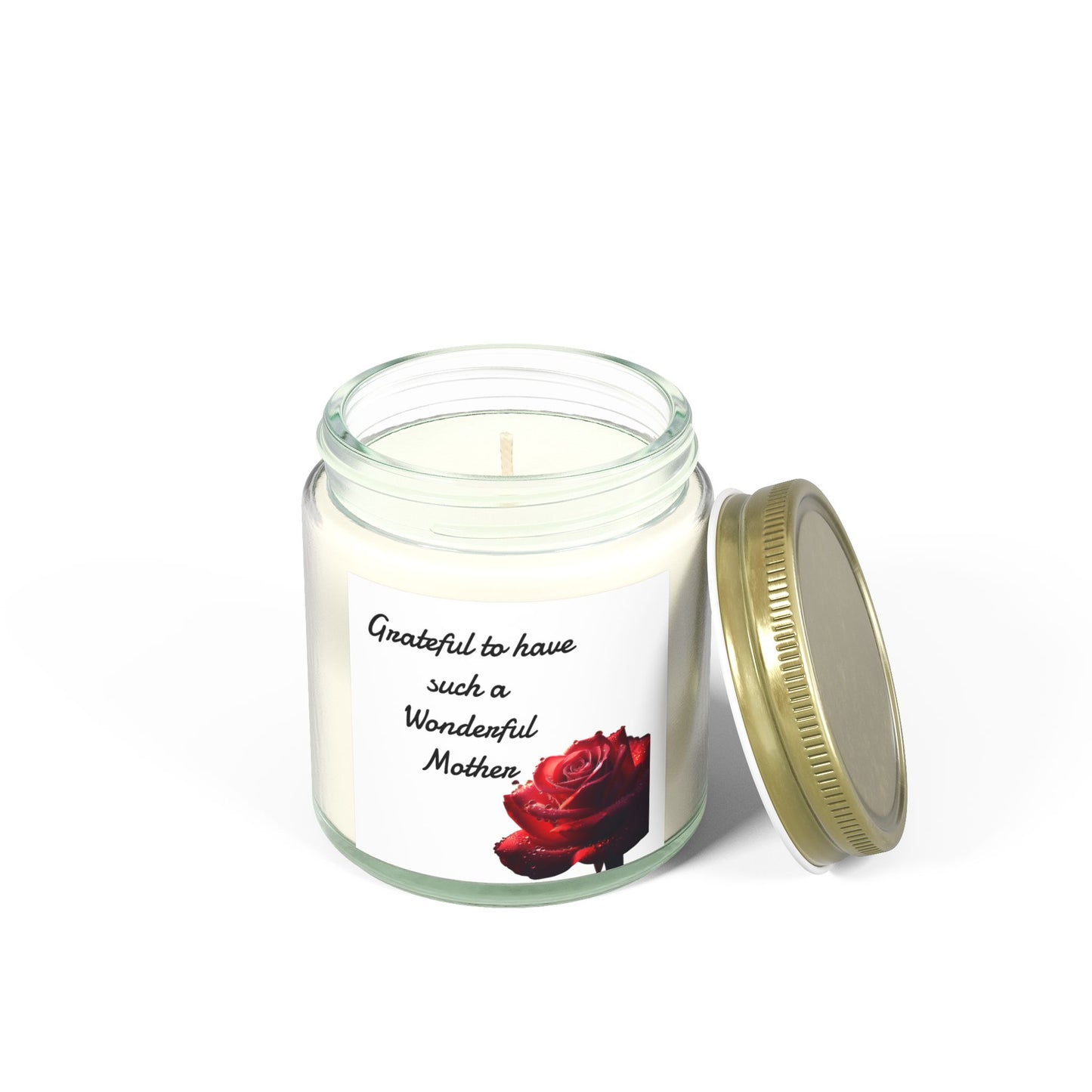 Grateful Mom Scented Candle - Perfect Gift for Mother's Day and Special Occasions