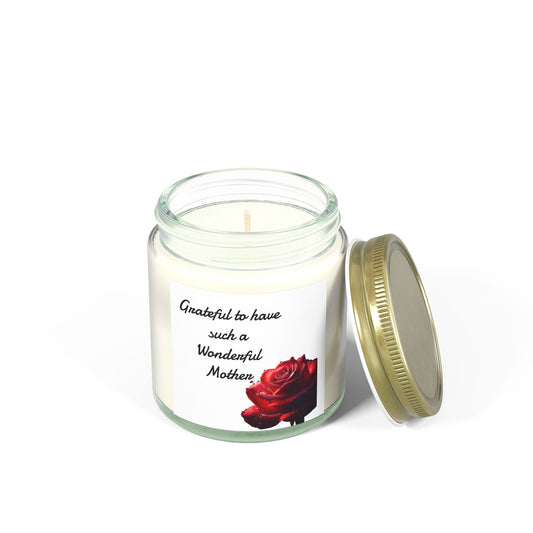 Grateful Mom Scented Candle - Perfect Gift for Mother's Day and Special Occasions