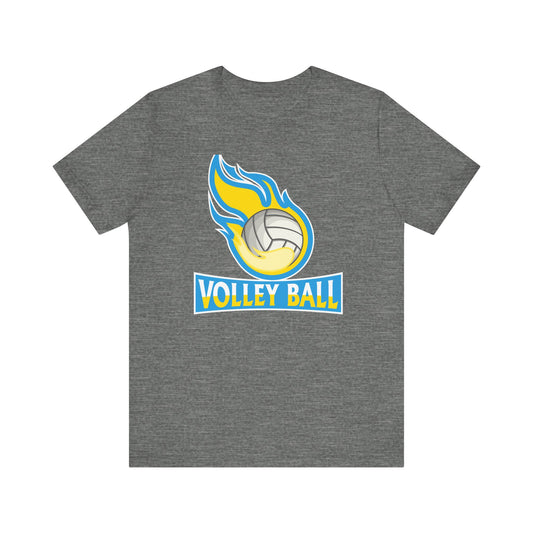 Volleyball Unisex Jersey Tee - Perfect for Sports Enthusiasts & Teams