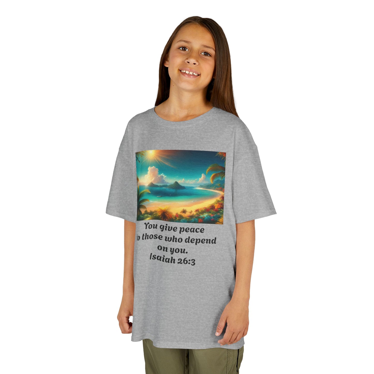 Kids T-Shirt Bible Verse 26:3