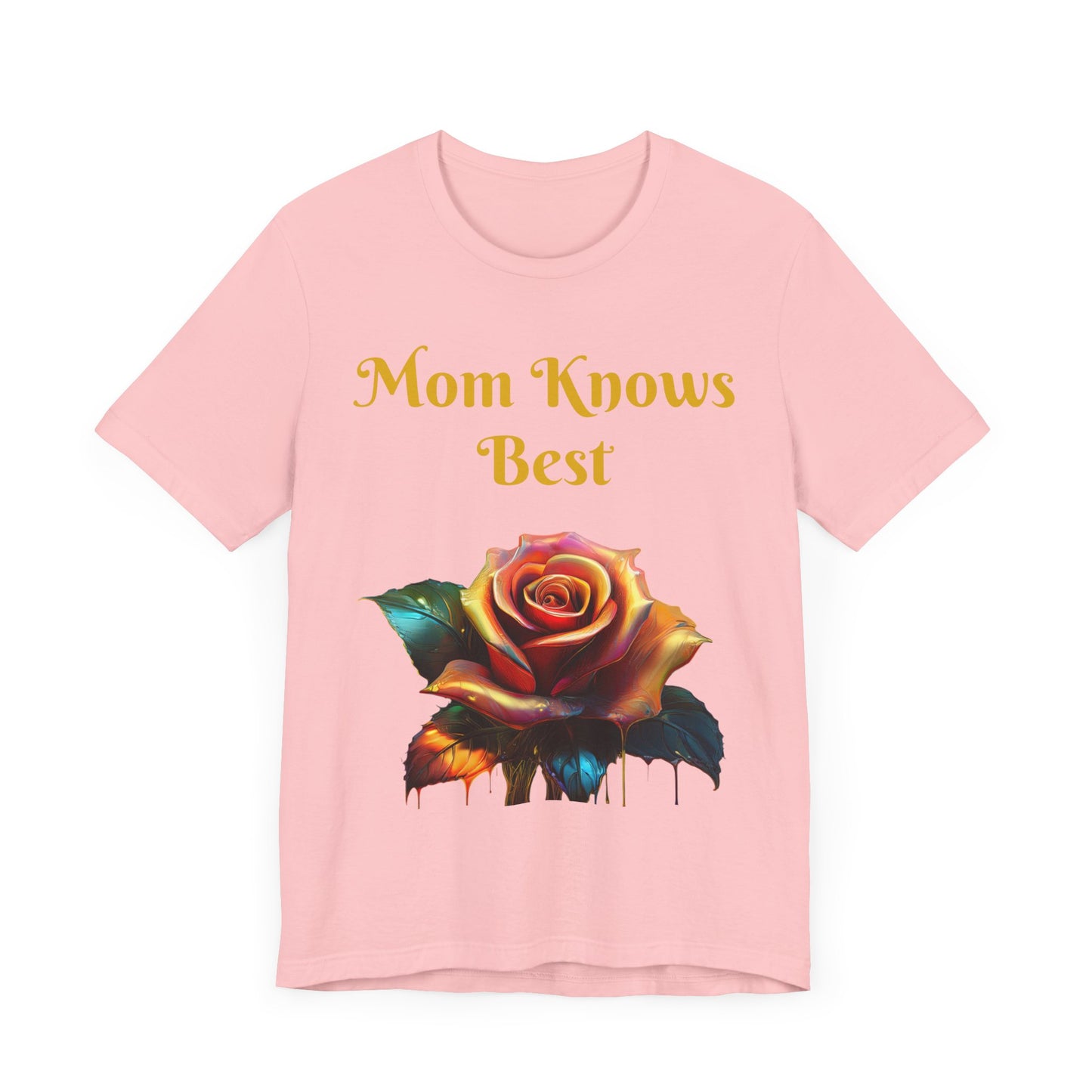 Mom Knows Best T-Shirt | Floral Design Gift for Mother's Day