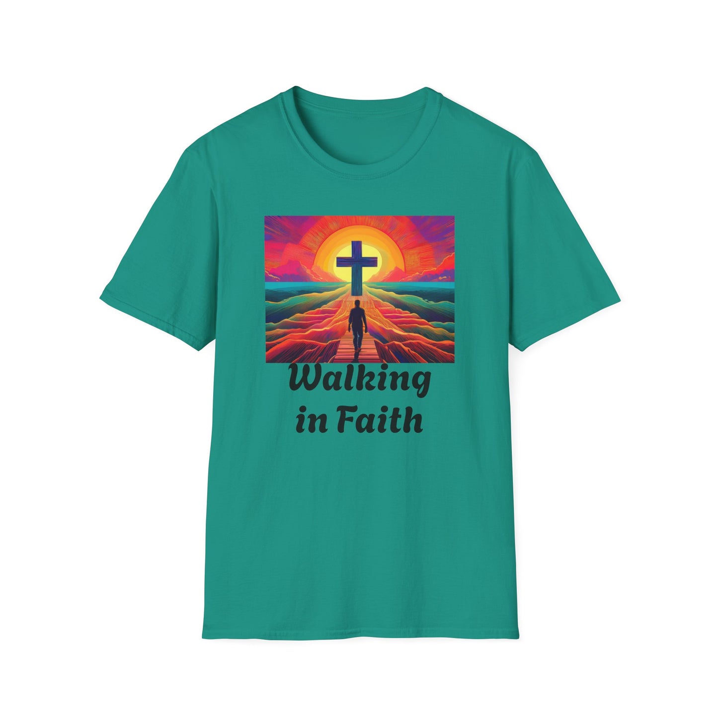 Adult T-Shirt - Walking in Faith