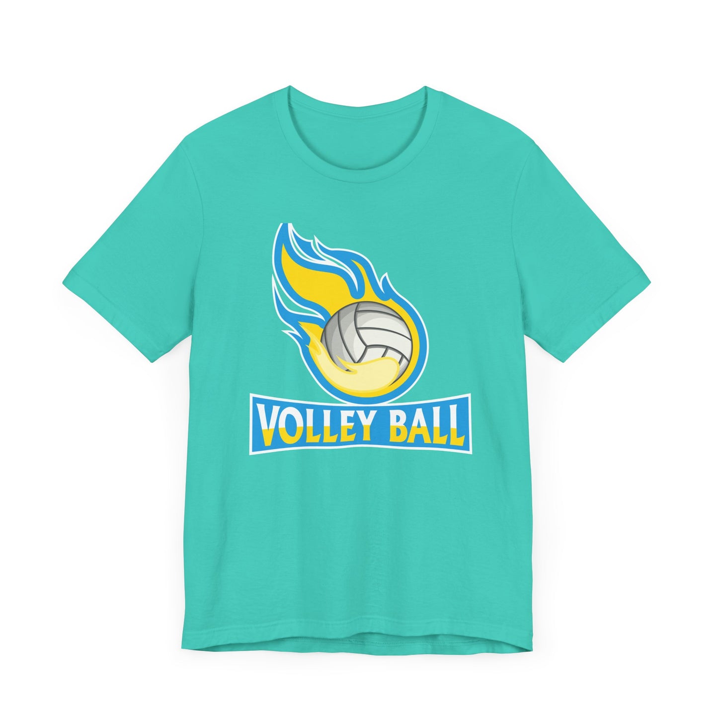 Volleyball Unisex Jersey Tee - Perfect for Sports Enthusiasts & Teams