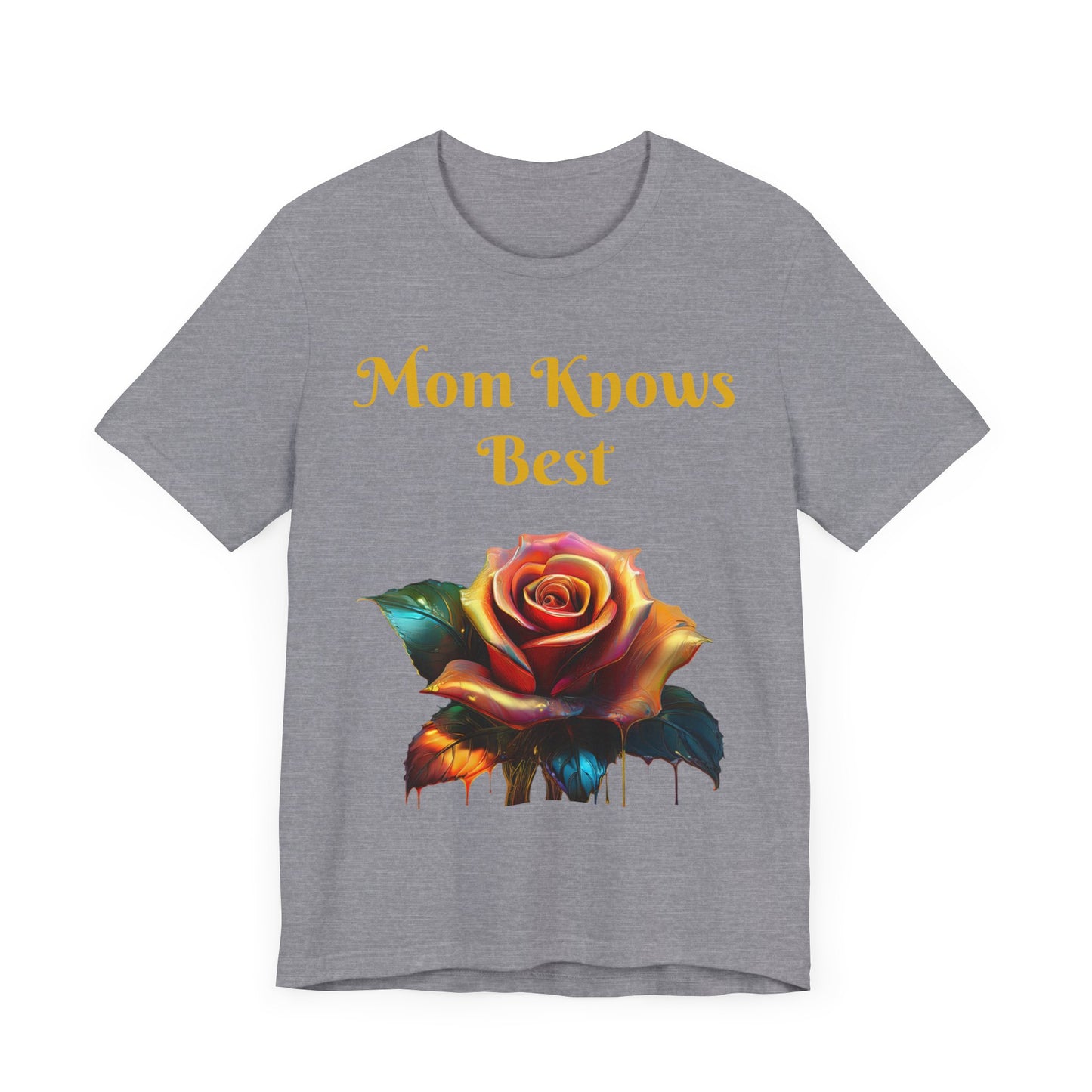 Mom Knows Best T-Shirt | Floral Design Gift for Mother's Day