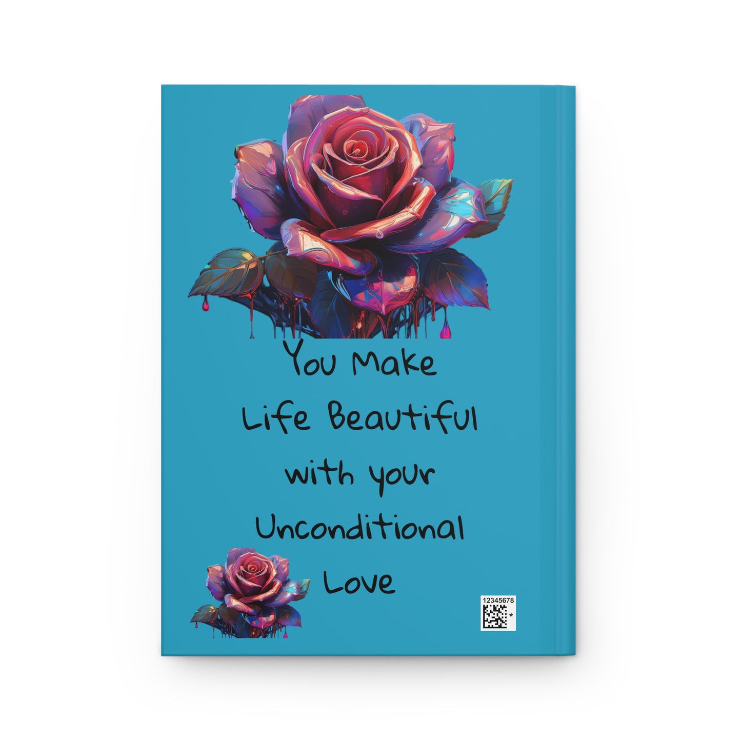 Small Hardcover Journal with Floral Design - Perfect Gift for Mother's Day