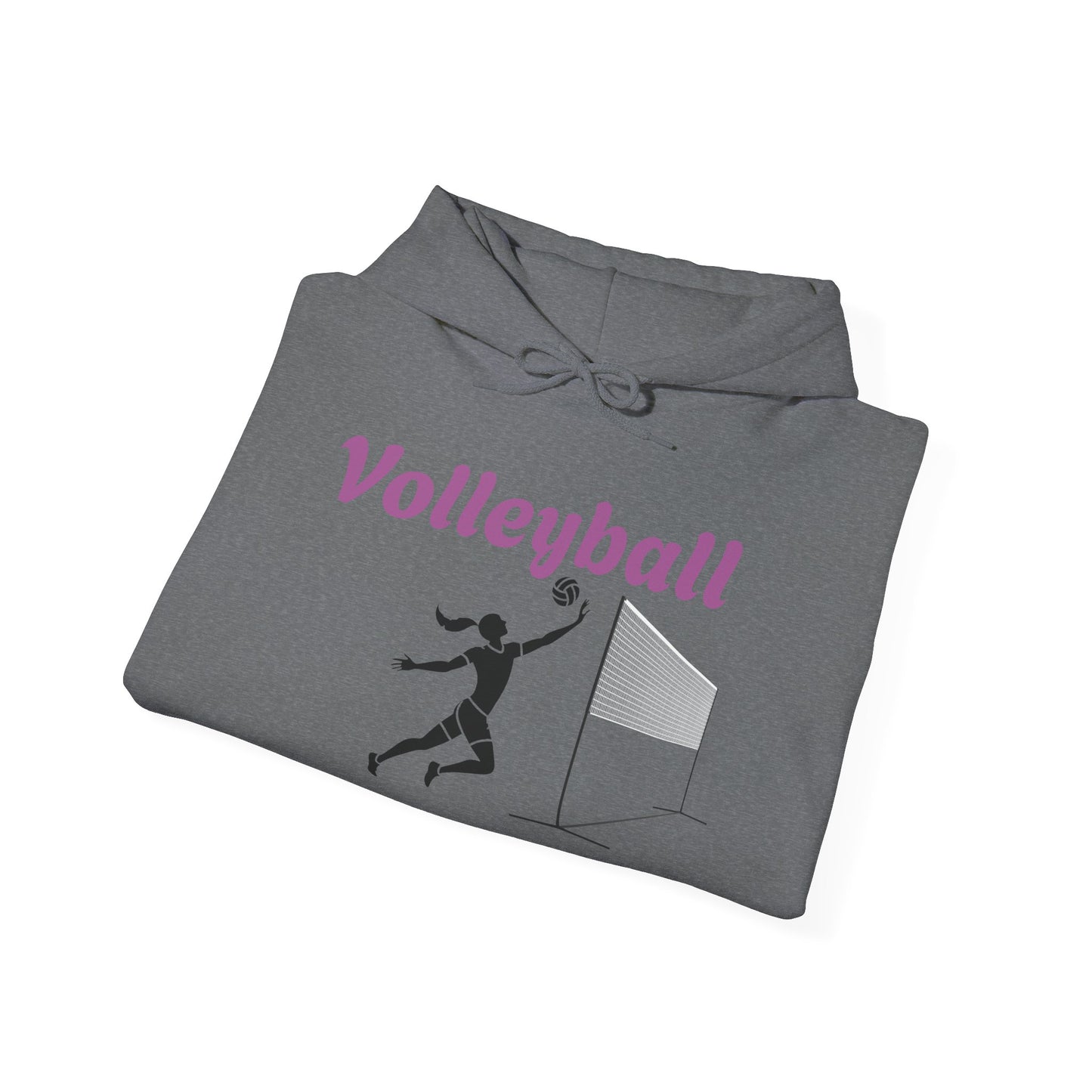 Volleyball Graphic Hoodie - Perfect for Athletes