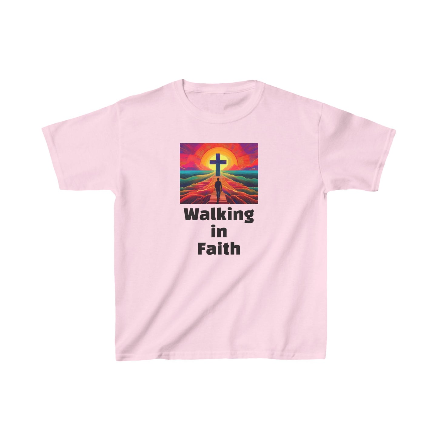 Kids T-Shirt - Walking in Faith