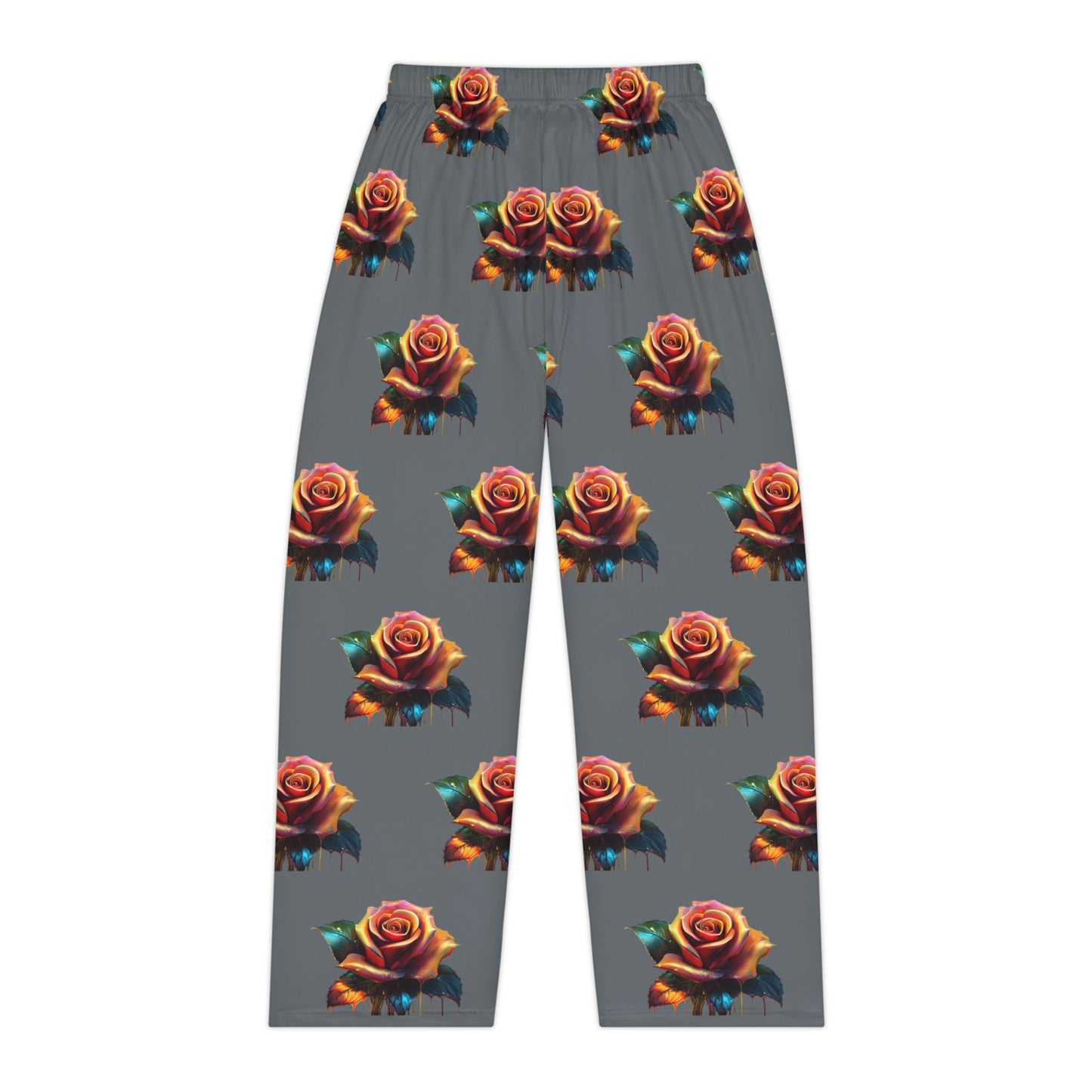 Floral Rose Women's Pajama Pants – Cozy and Stylish Loungewear