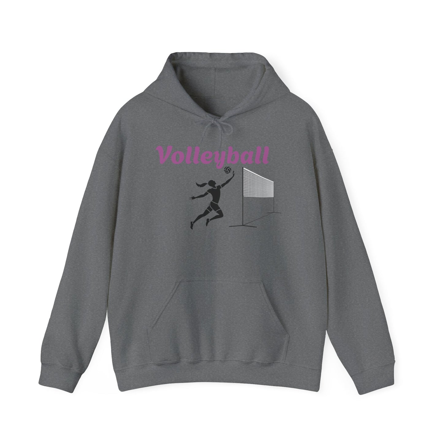 Volleyball Graphic Hoodie - Perfect for Athletes