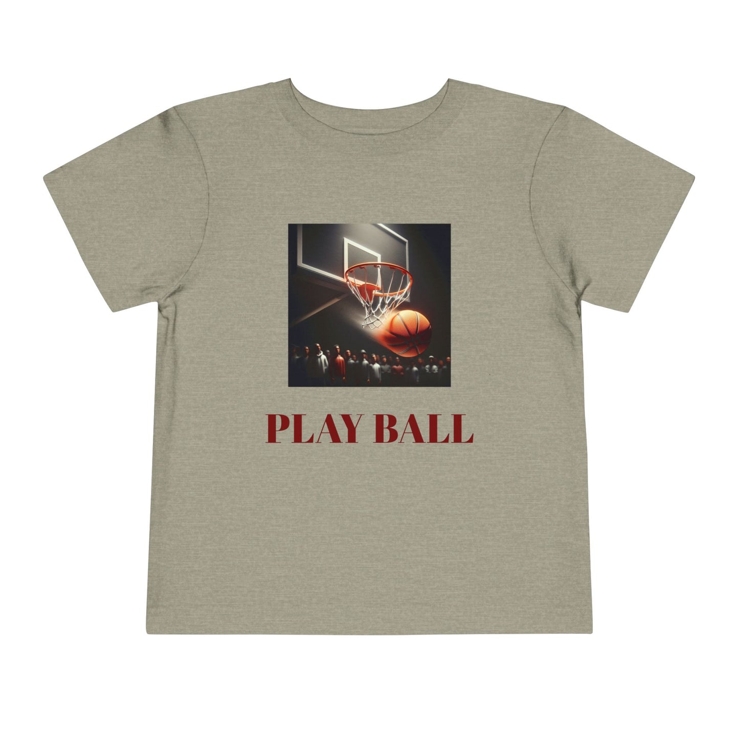 Toddler Play Ball Basketball Tee