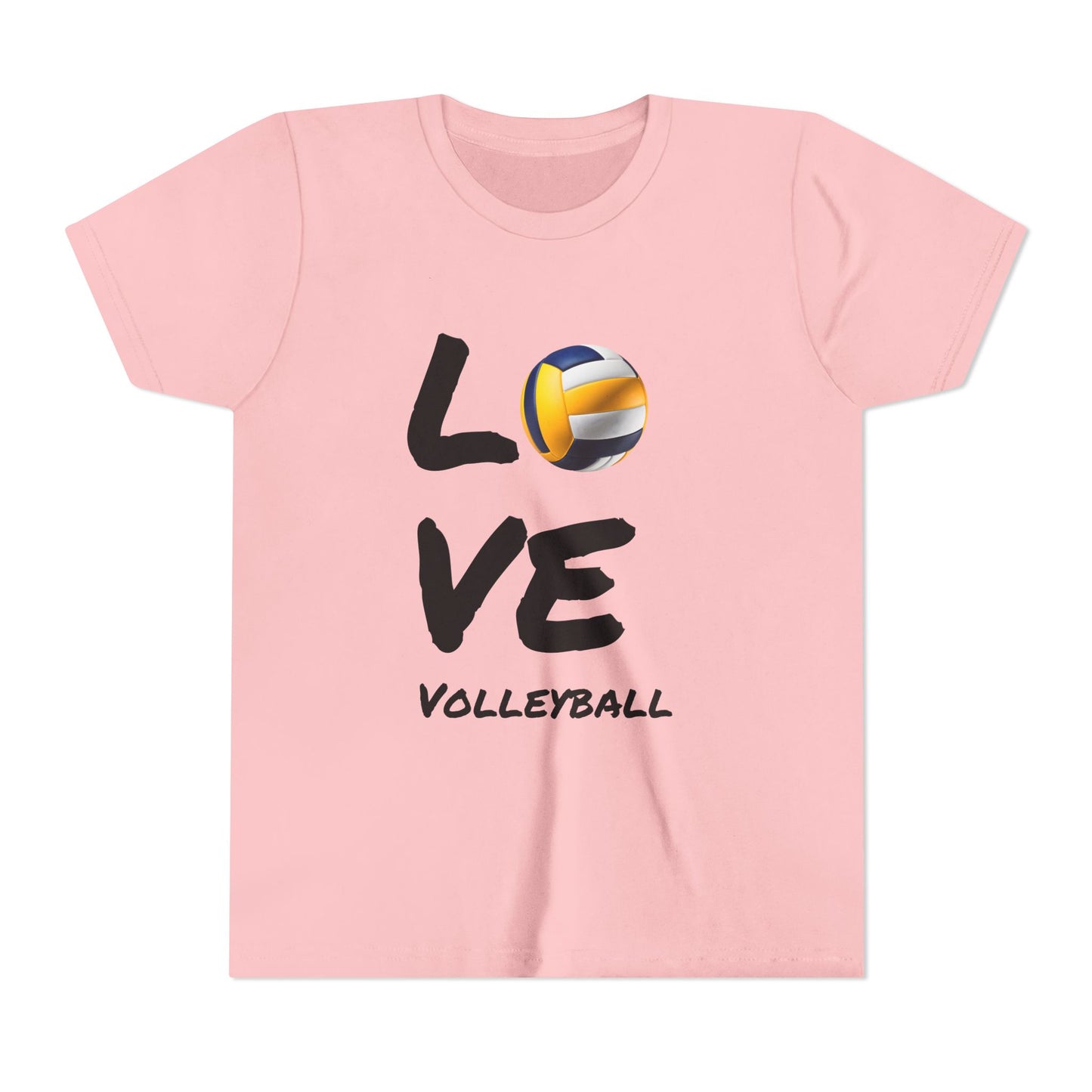 Love Volleyball Youth Short Sleeve - Perfect for Young Athletes