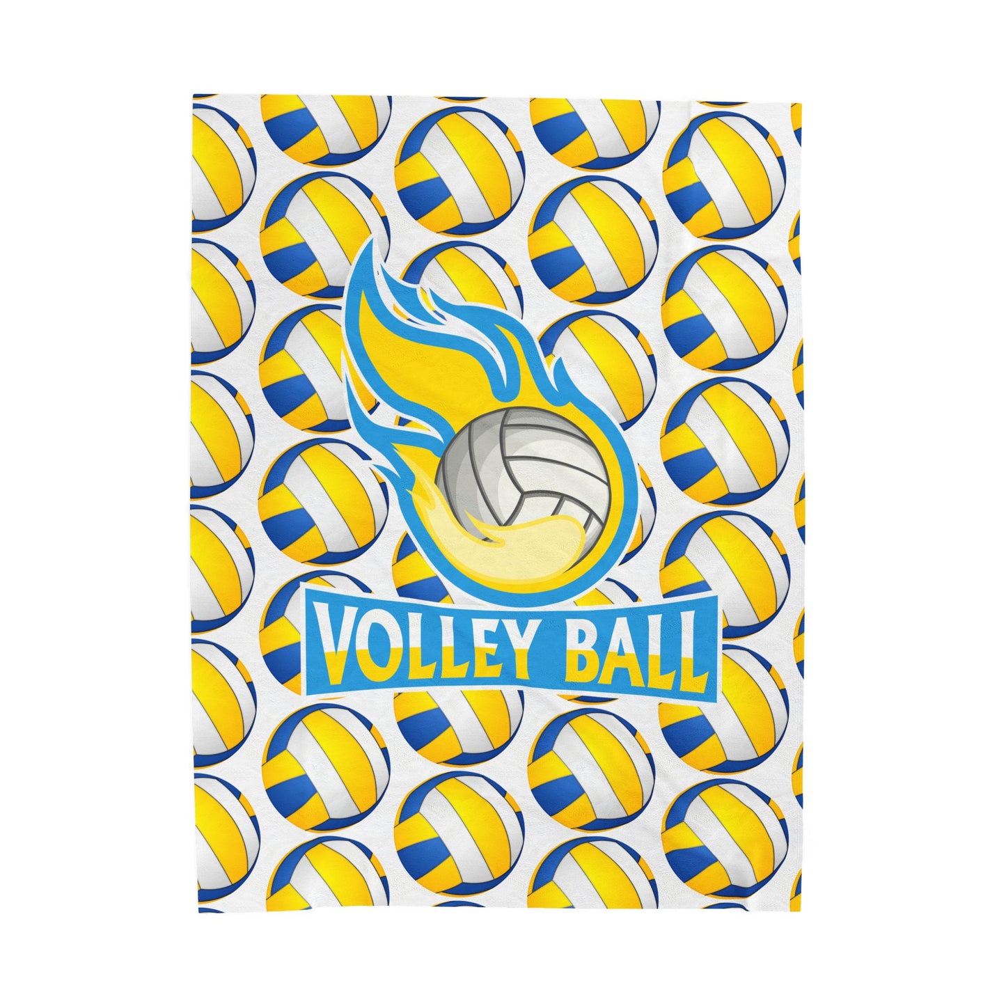 Volleyball Plush Blanket