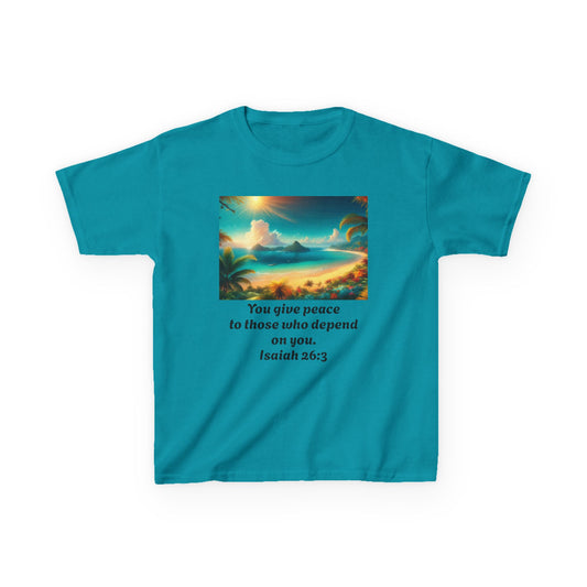 Kids T-Shirt Bible Verse 26:3