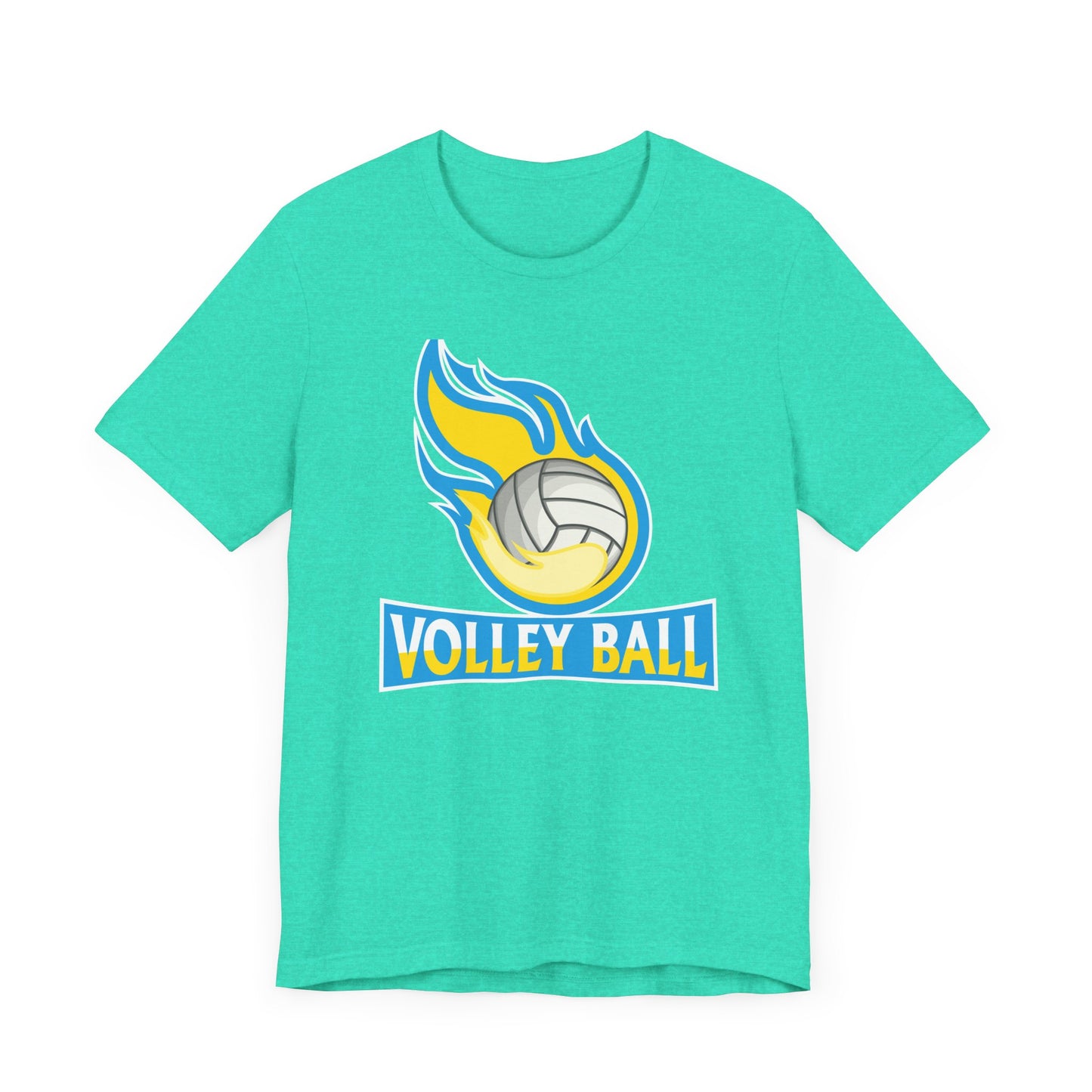 Volleyball Unisex Jersey Tee - Perfect for Sports Enthusiasts & Teams