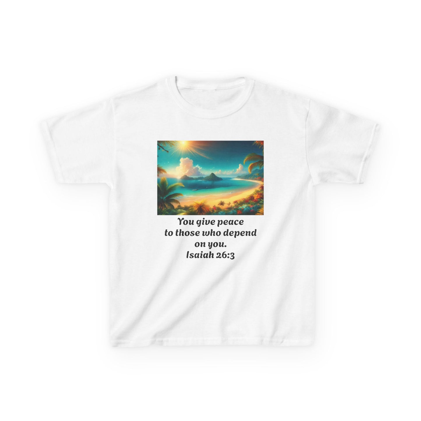 Kids T-Shirt Bible Verse 26:3