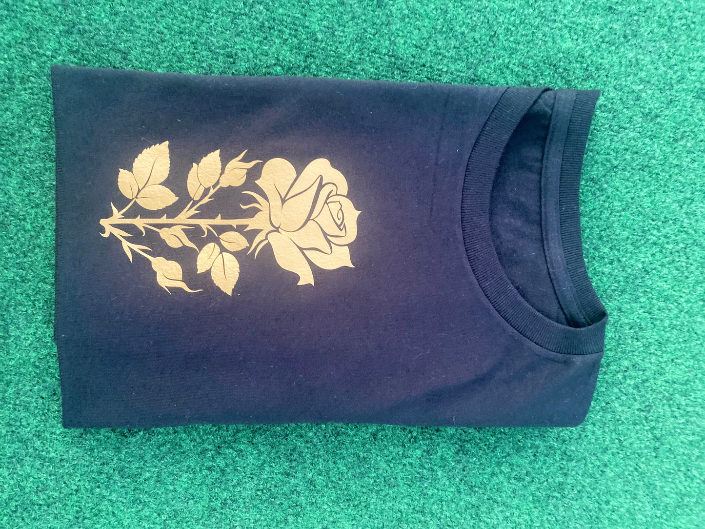 Women’s T-Shirt Gold Flower