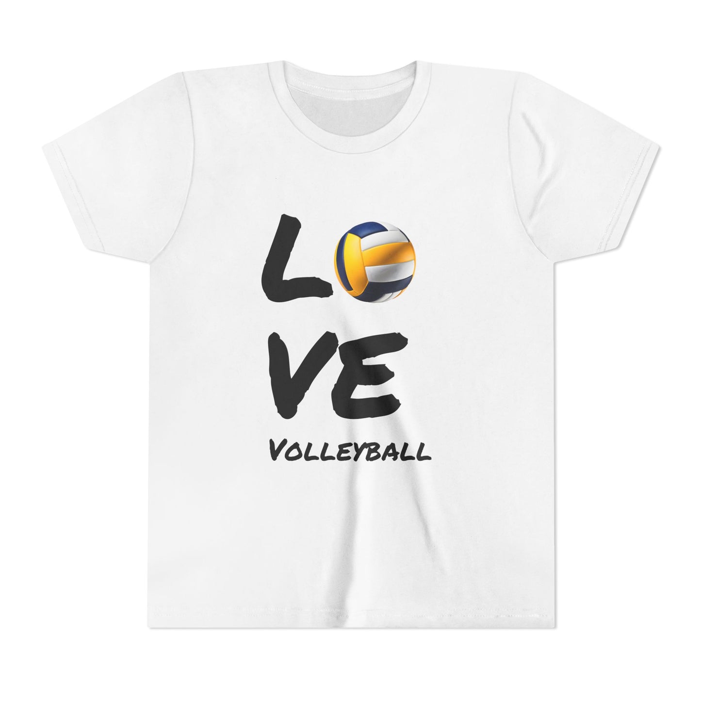 Love Volleyball Youth Short Sleeve - Perfect for Young Athletes